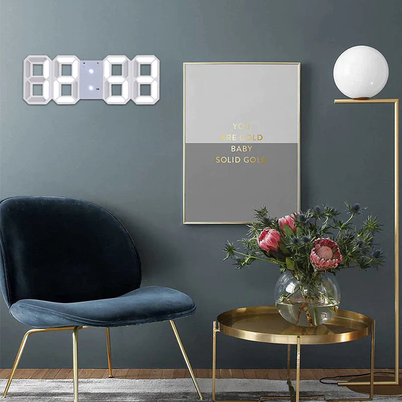 3D LED Digital Clock