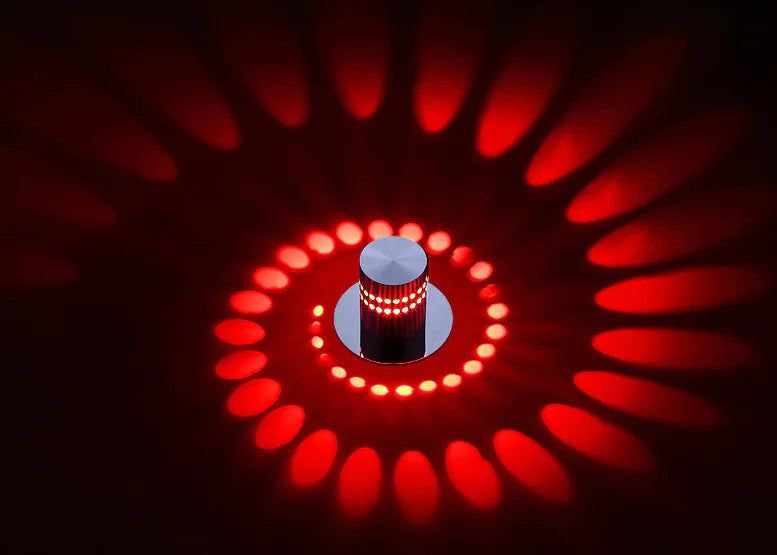 LED Spiral Wall Light