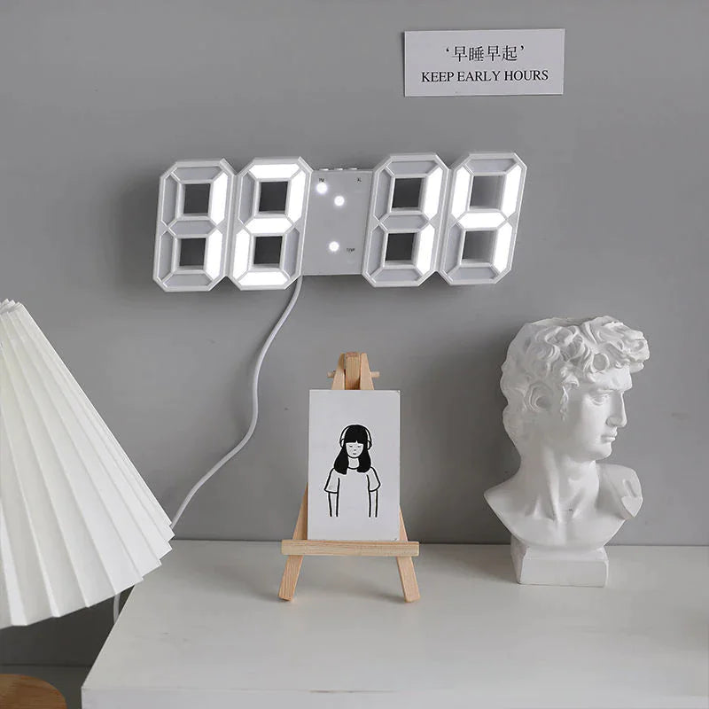 3D LED Digital Clock