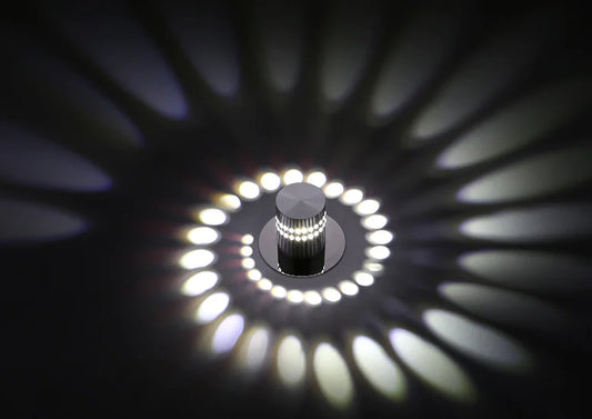 LED Spiral Wall Light