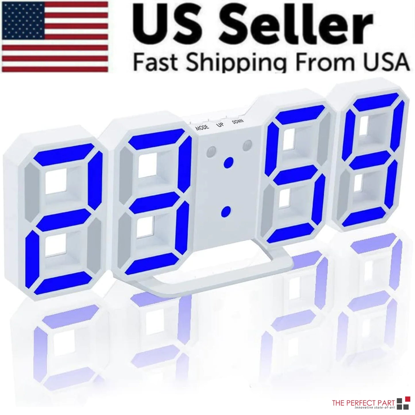 3D LED Digital Clock