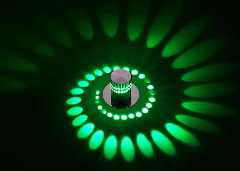 LED Spiral Wall Light