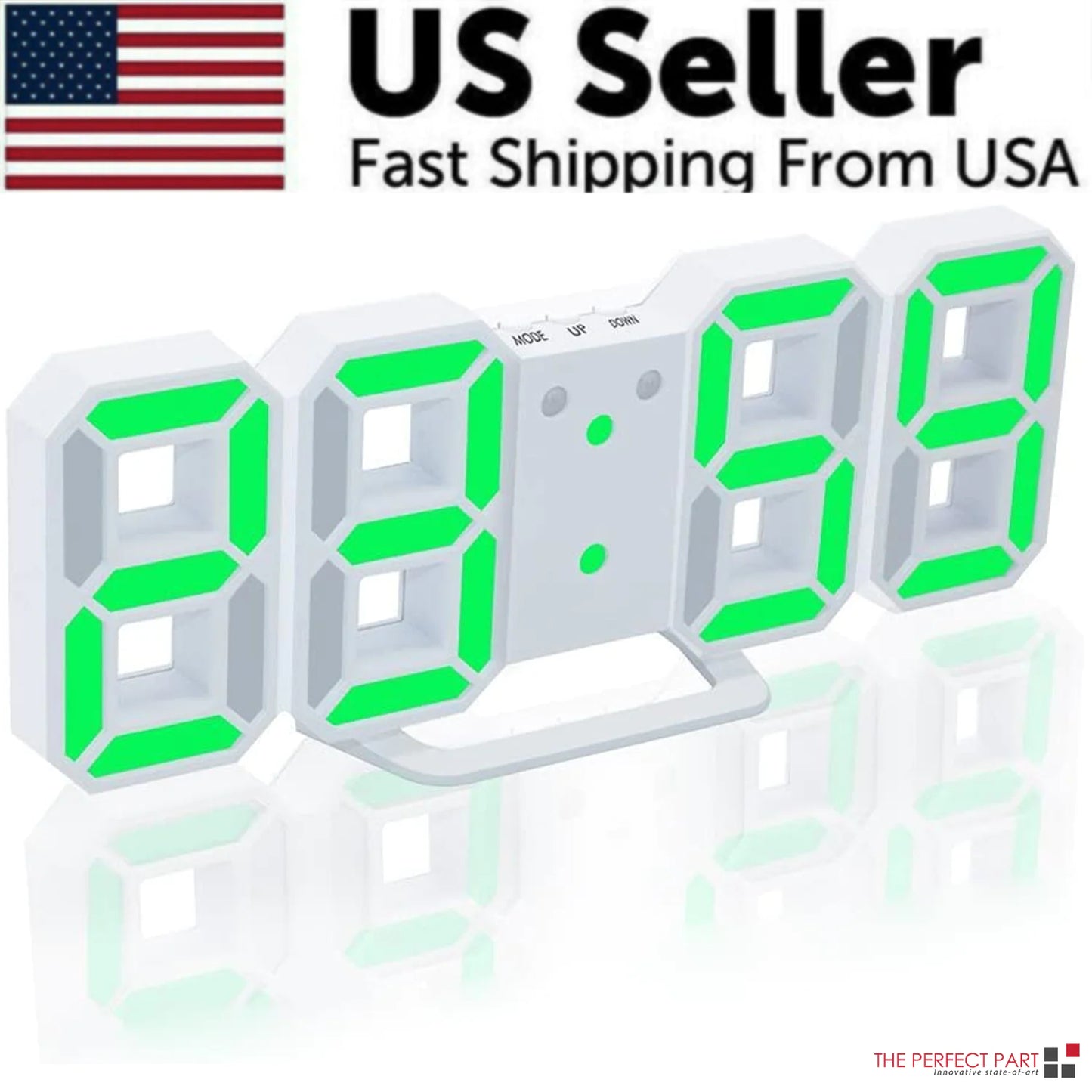 3D LED Digital Clock