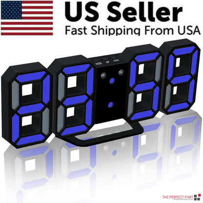 3D LED Digital Clock