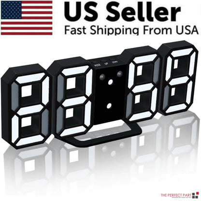 3D LED Digital Clock